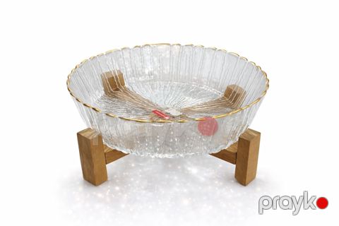 Meyvə qabı 43818823, şüşə, 25 sm — Bakı