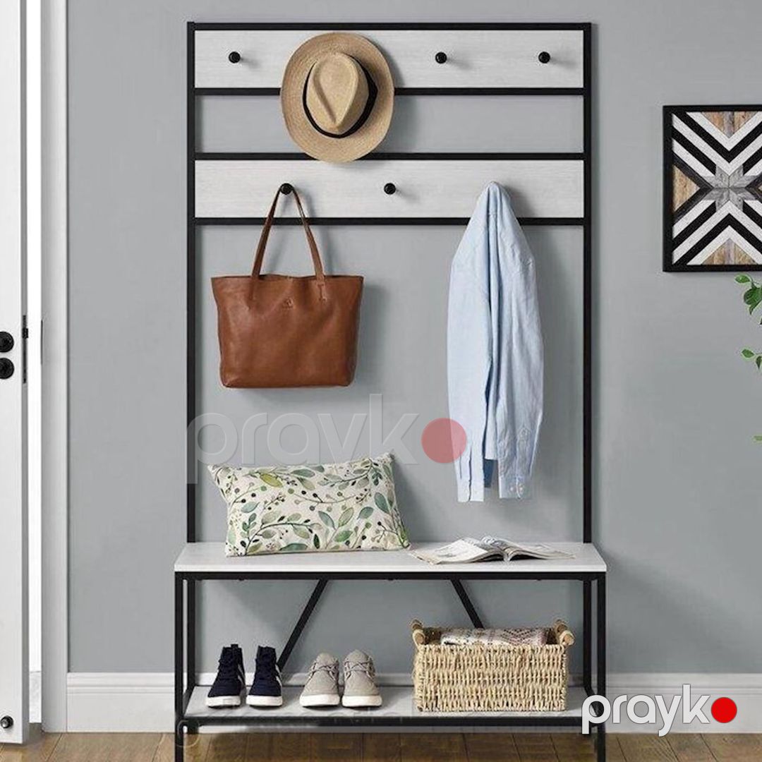 Asılqan LH White, Ldsp, 180x40x120 sm, ağ — Mallar, Bakı (3)