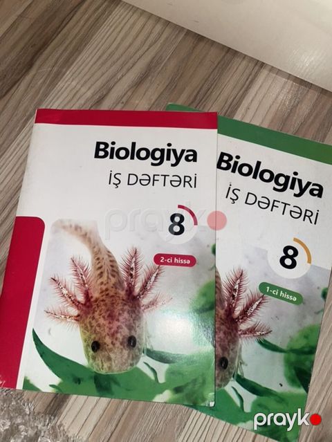 Biologiya İş dəftəri 8-ci sinif — Bakı