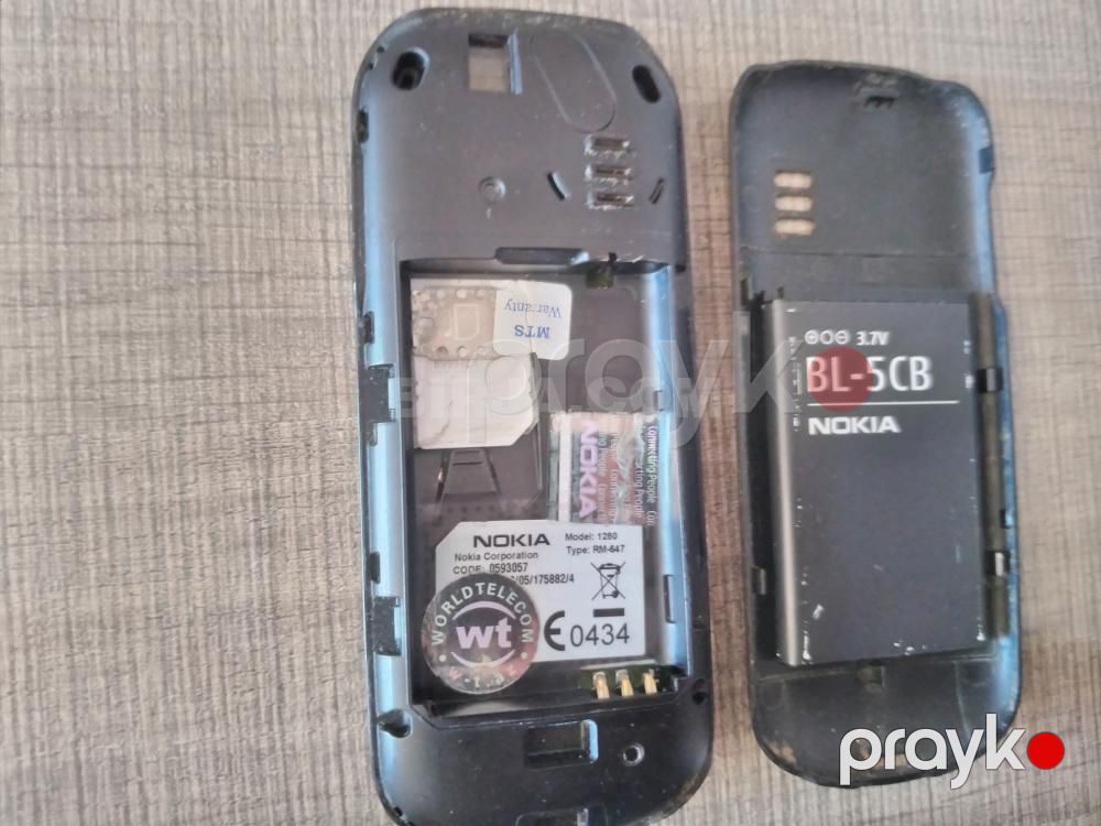 Mobil telefon modell: Nokia 1280 ideal vəziyyətdə orijinaldir — Smartfonlar (4)