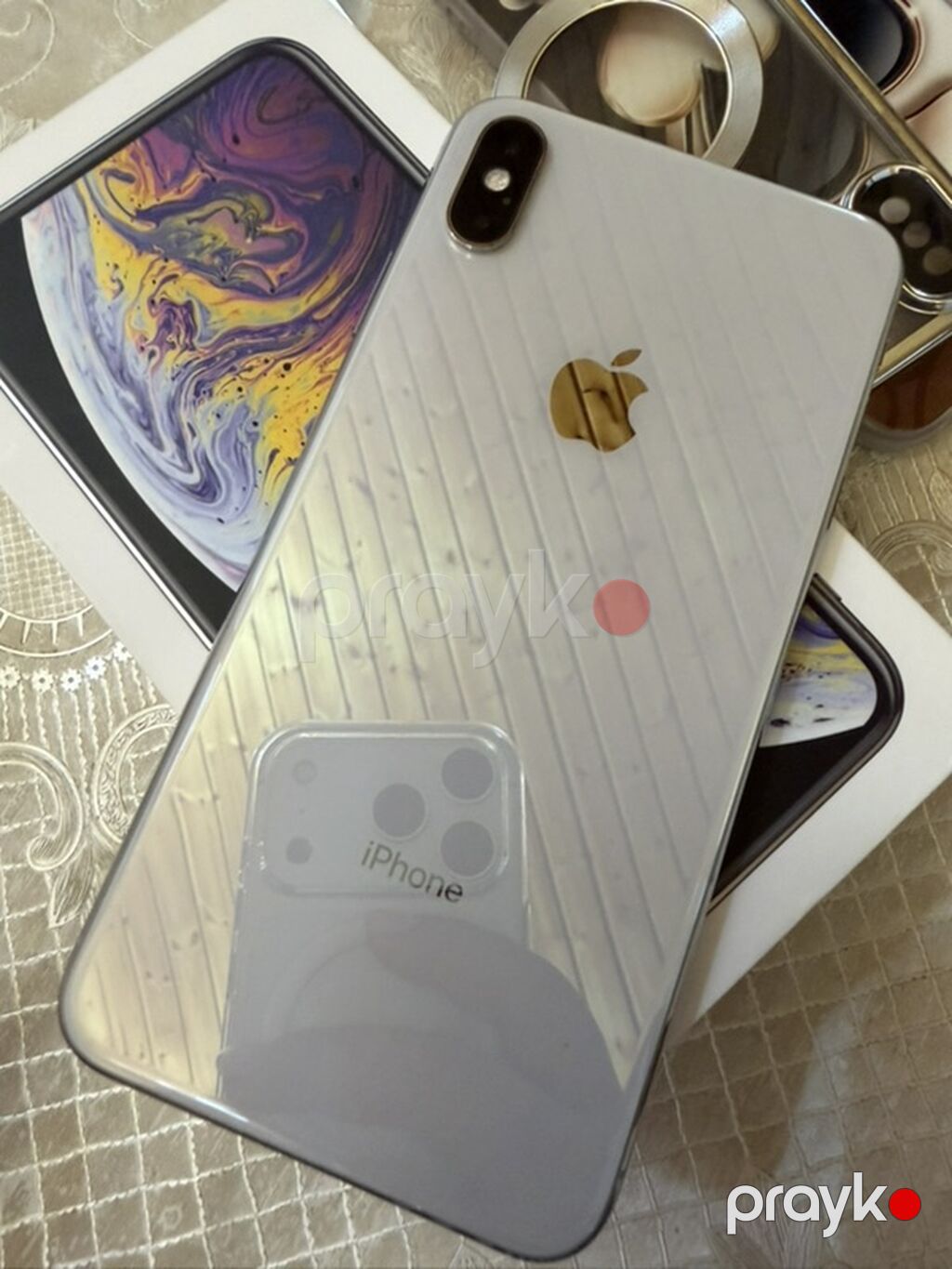 IPhone Xs, Gümüşü, Face ID — Apple iPhone, Sumqayıt (2)