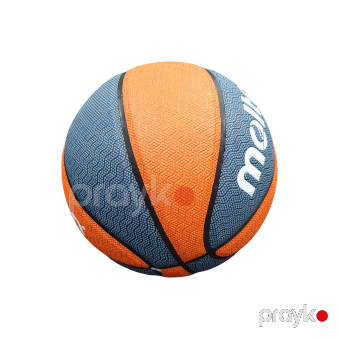 Basketbol topu Molten, dəri, ölçü 7, narıncı/boz — Mallar, Bakı (2)