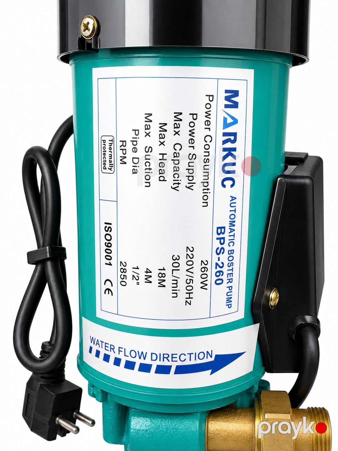 Səthi nasos Markuc BPS260 1.8-1201, Mərkəzdənqaçma, 260 Vt, 18 m, 30 litr/dəq — Mallar, Bakı (3)