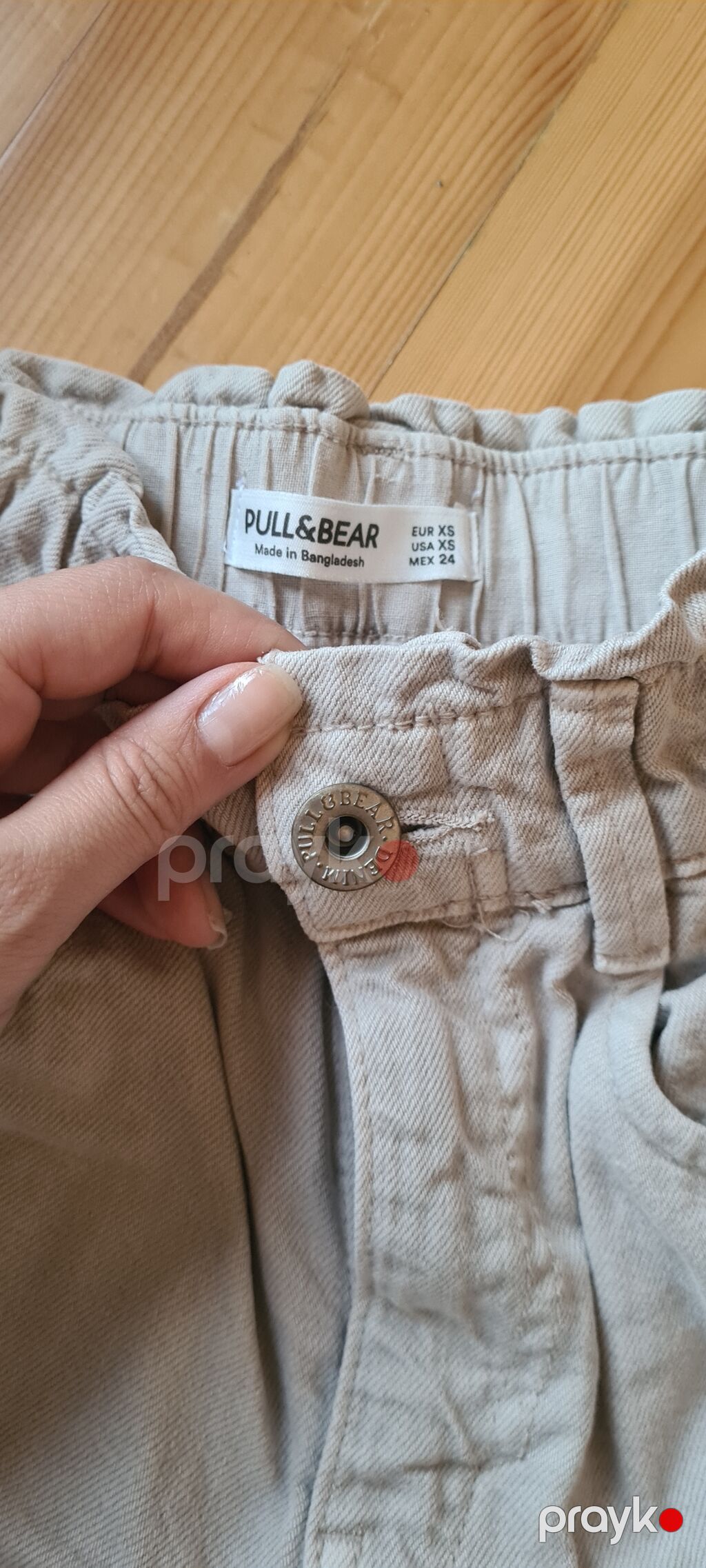 Cinslər, Pull&bear, XS, rəng - Bej — Jinslər, Bakı (3)