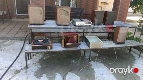 Vintage audio texnikası dəsti – kolleksiya üçün Satılır müxtəlif — Bakı
