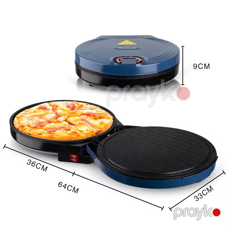 RAF R.511 Elektrikli Tava – 1800W Çoxfunksiyalı Pizza və Çörək Bişirən Maşın — Toster və vaflyasıcı, Bakı (5)