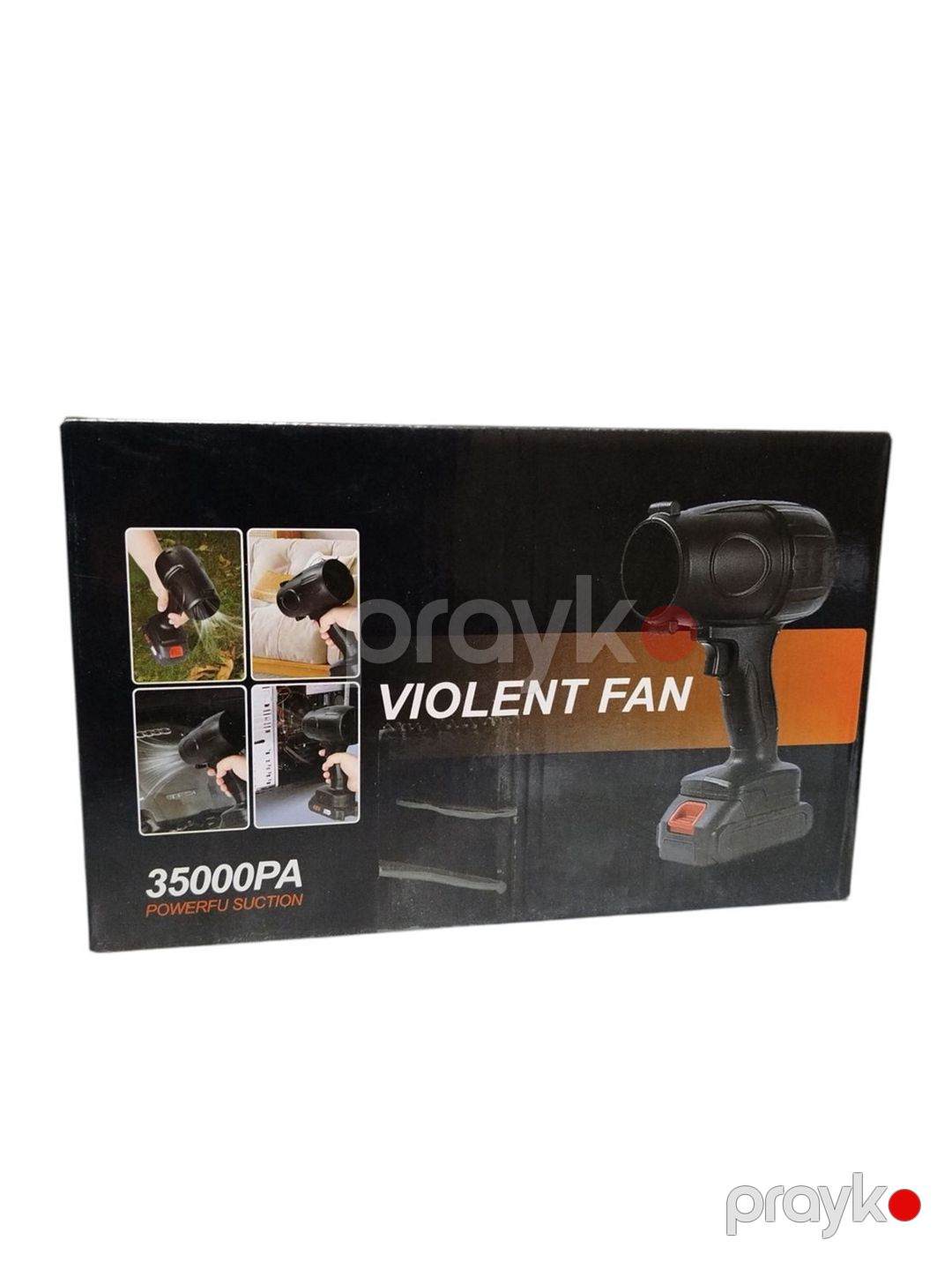 Havaüfürən, Violent SS001 Fan, 48 V, qara — Mallar, Bakı (2)