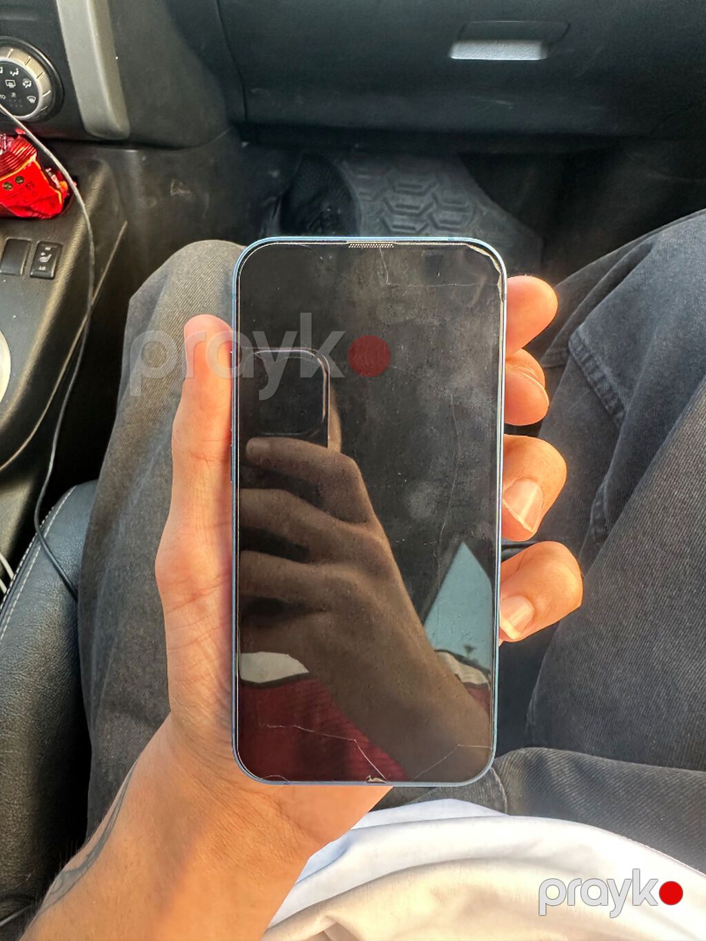 IPhone 13, 128 GB, Mavi, Simsiz şarj, Face ID, Sənədlərlə — Apple iPhone, Bakı (2)