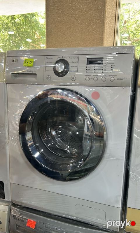 LG önyükləməli paltaryuyan maşın - Direct Drive mühərrik - Yükləmə — Digah