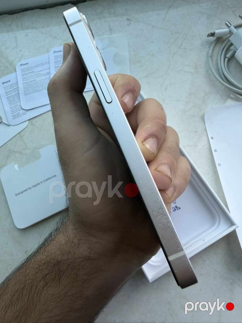 IPhone 13, Ağ, Simsiz şarj, Face ID — Apple iPhone, Xırdalan (4)