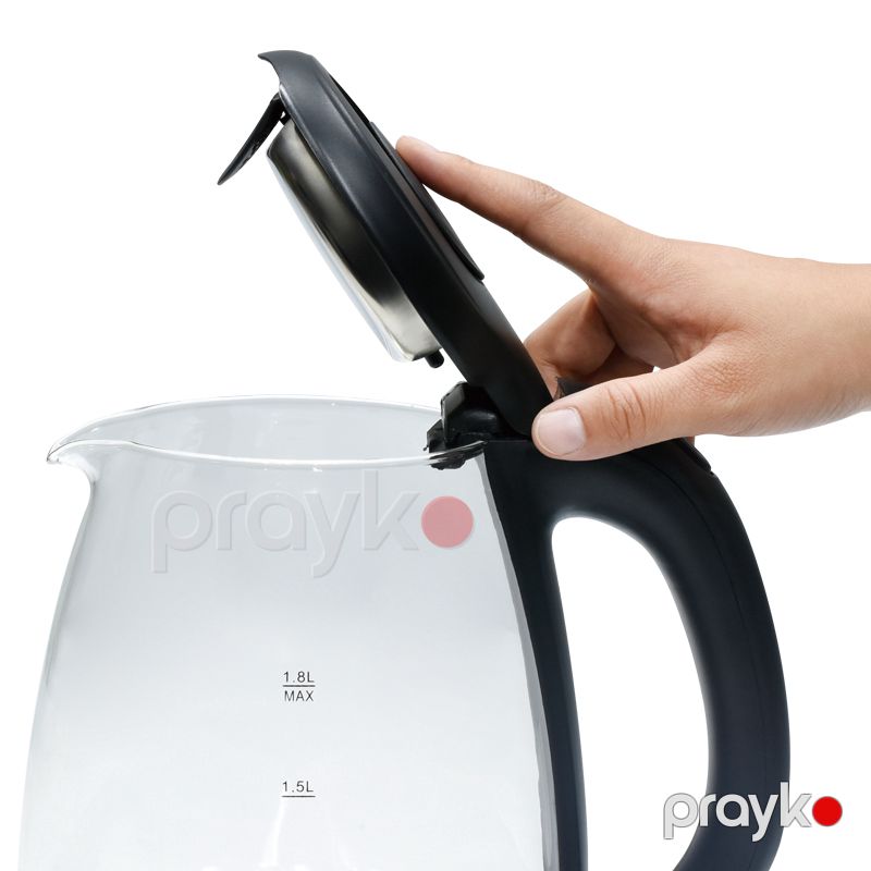 Lexical LEK-1407 Şüşə Elektrik Çaydanı – 1.8L, 2200W — Elektrik çaydanları və termoslar, Bakı (5)