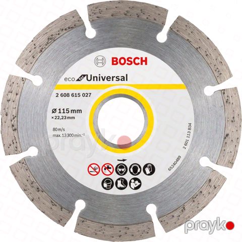 Disk almaz kəsici bosch eco universal 115X22.23MM — Bakı