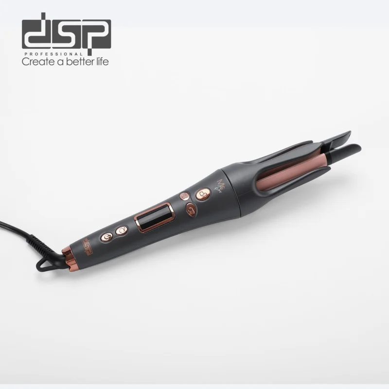 Saç buran cihaz DSP 20588 fırlanan başlıq, 19 mm və 25 mm keramika boru, LED displey, 8 temperatur parametri - DSP20588 — Bakı