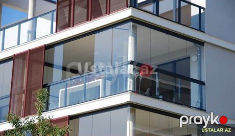 Cam balkon sifarişi — Bakı