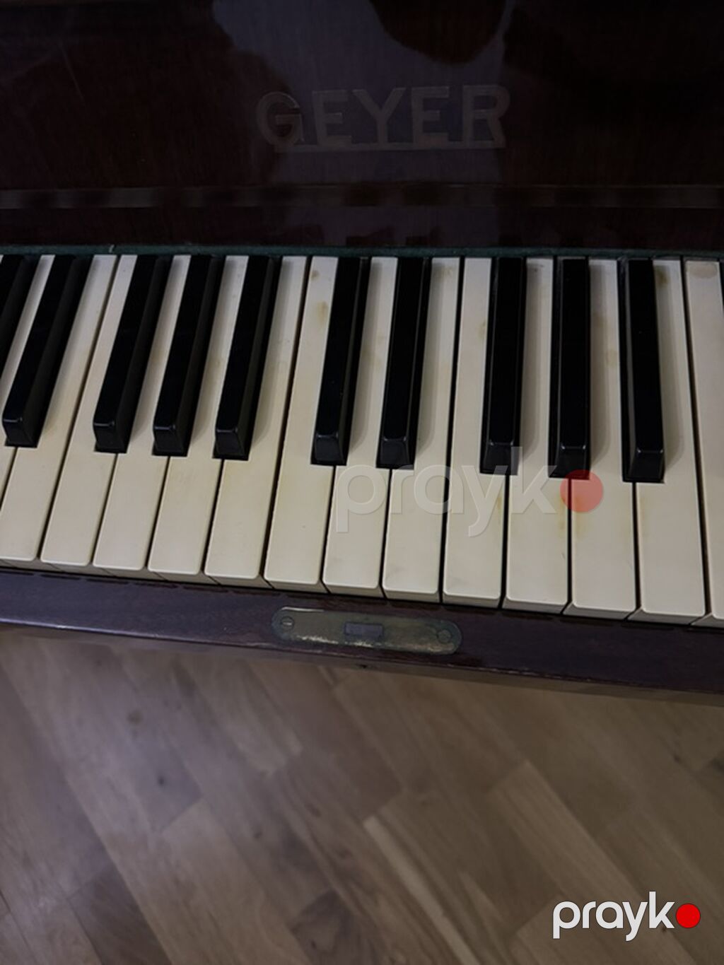Təcilii Upright piano – Geyer markası - Klassik üslubda şaquli — Pianino və digər klaviş alətləri, Bakı (2)