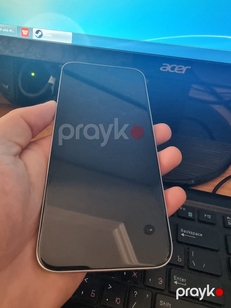 Honor 400 Lite Velvet Grey 256GB/8GB — Smartfonlar, Bakı (3)