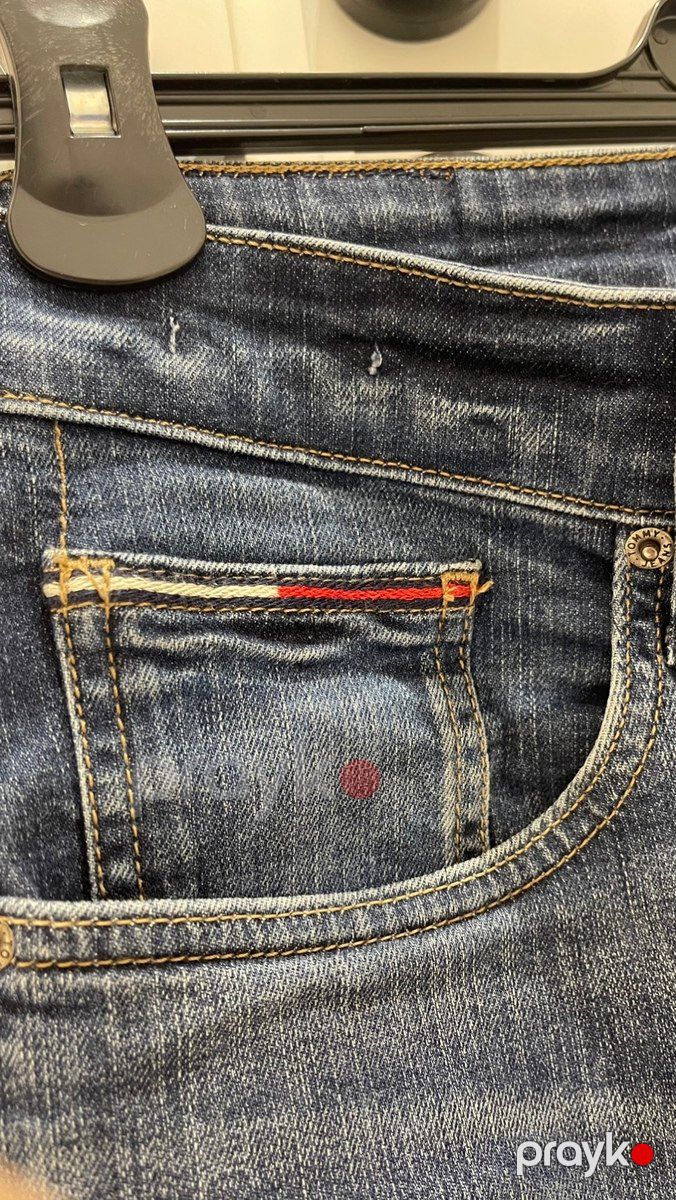Tommy Hilfiger Straight fit Jeans – W33 L34 şalvarı — Geyim, ayakkabı, aksesuarlar, Bakı (6)