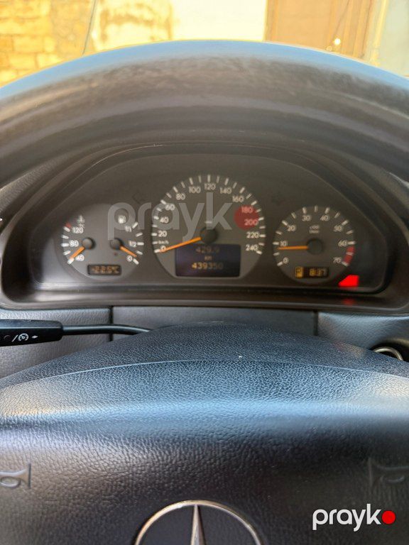 Mercedes E 240, 2.4 L, 1999 il, 439 350 km — Avtomobillər, Bakı (6)