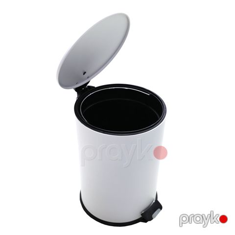 Zibil qabı homfel 20L pedallı ağ yumru — Bakı