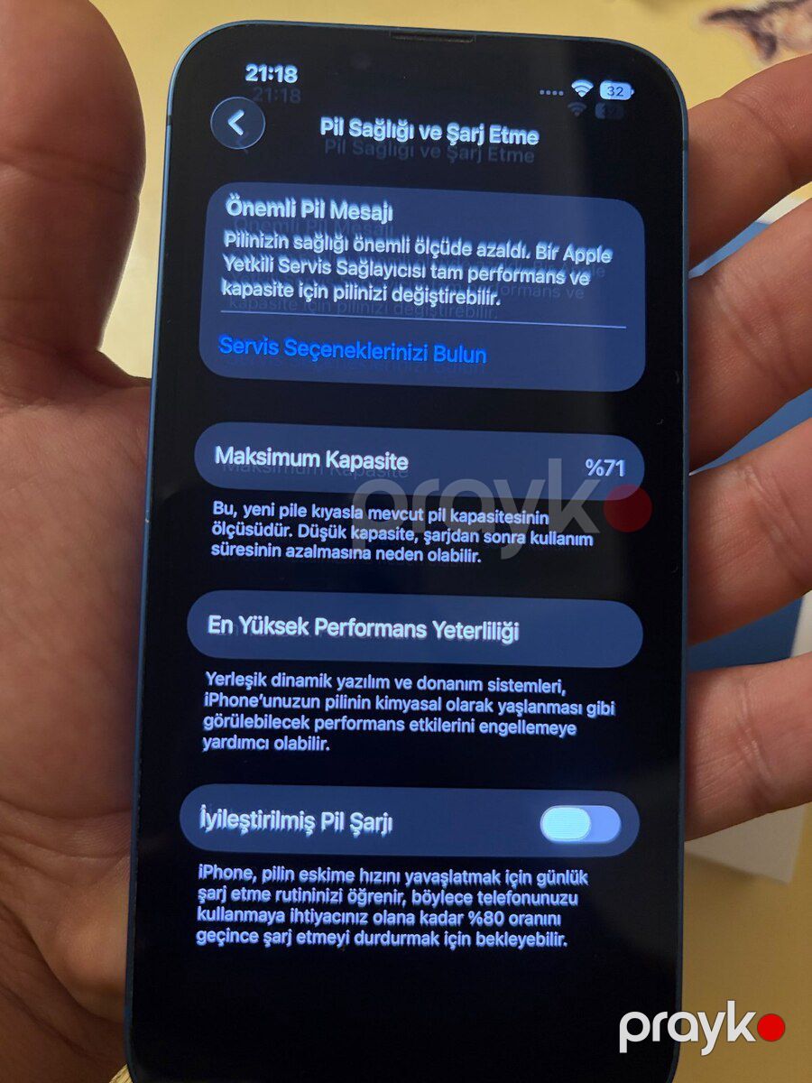 Apple iPhone 13 Blue 256GB/4GB — Smartfonlar, Bakı (7)