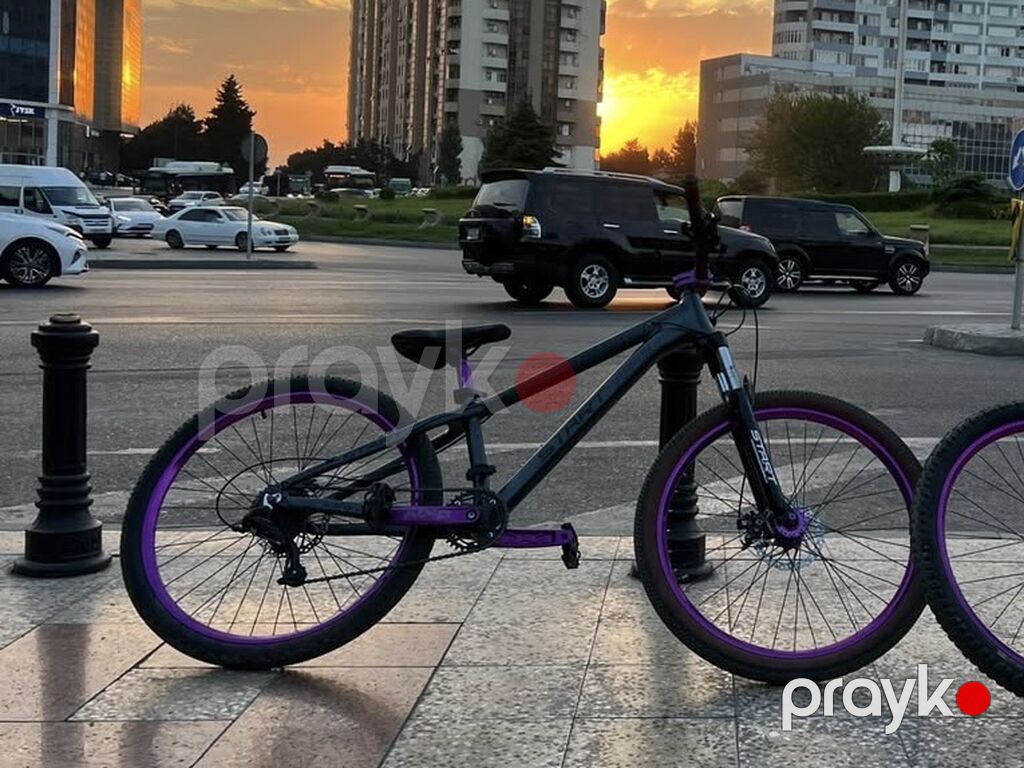 Street/dirt/jump tipli velosiped – alüminium hardtail karkas, 26" — Dağ velosipedləri, Bakı (5)
