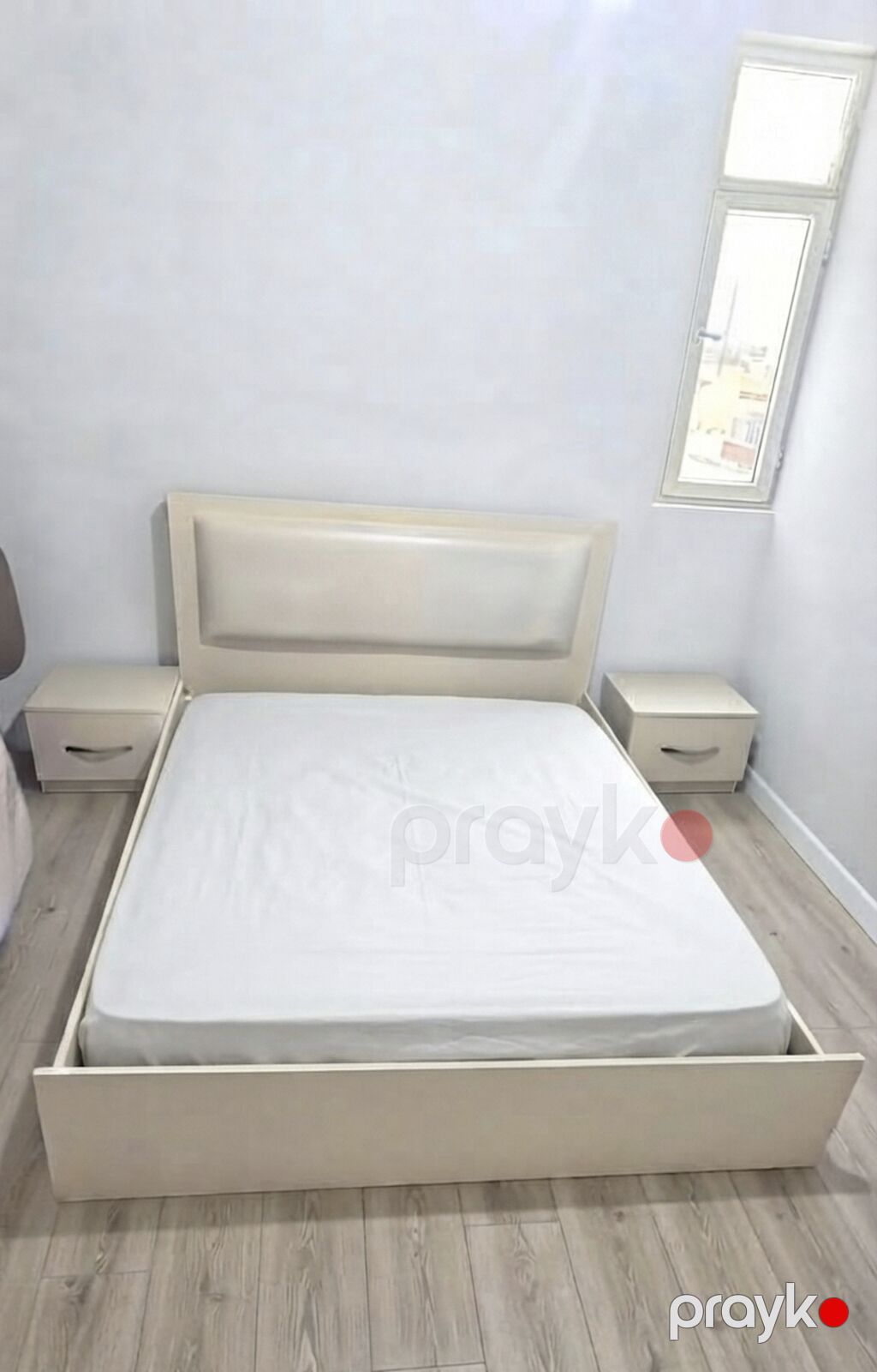 İkinəfərlik çarpayı, Termo, 2 tumba, Dolab, İşlənmiş — Yataq otağı mobilya dəstləri, Bakı (4)