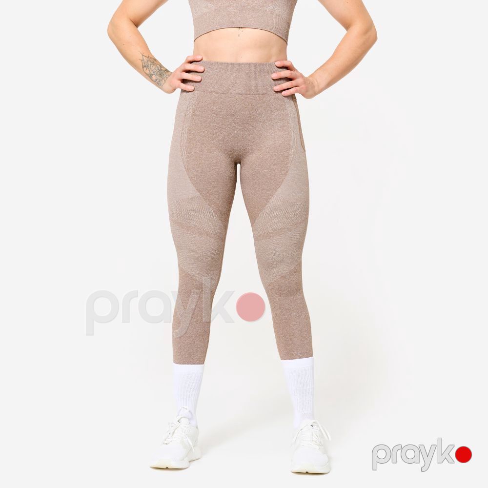 Qadınlar üçün leqqins Decathlon 8757029, qəhvəyi, ölçü XS — Mallar, Bakı (2)