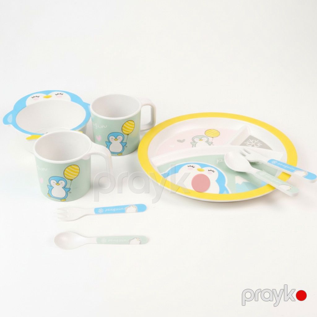 Uşaq üçün qab-qacaq dəsti 888-5, plastik, 5 parça — Mallar, Bakı (2)