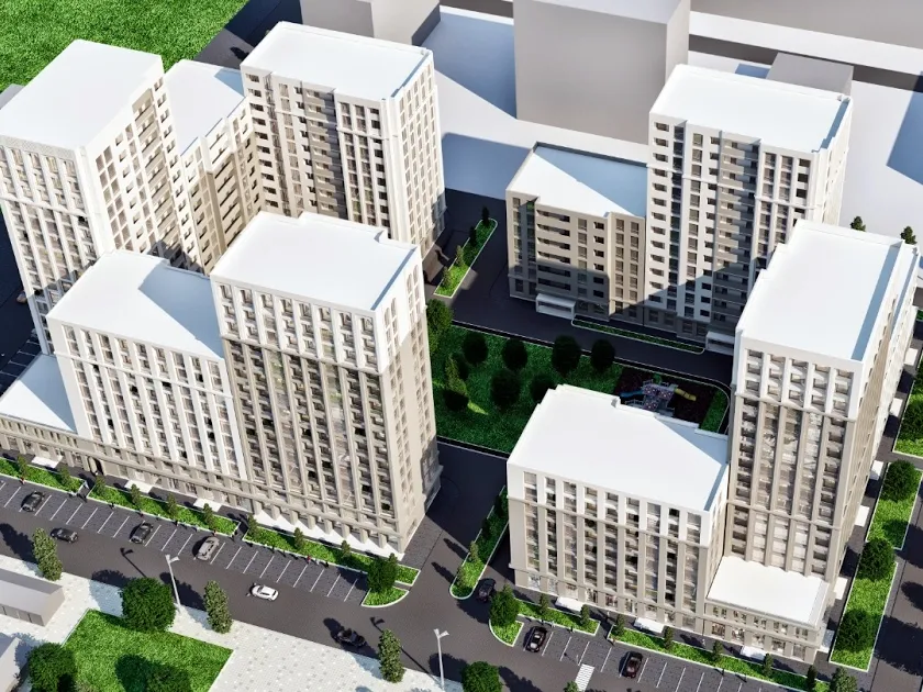 Bakıxanov, 2 otaqlı Yeni tikili satılır - 60 m², 6/16 mərtəbə — Bakı