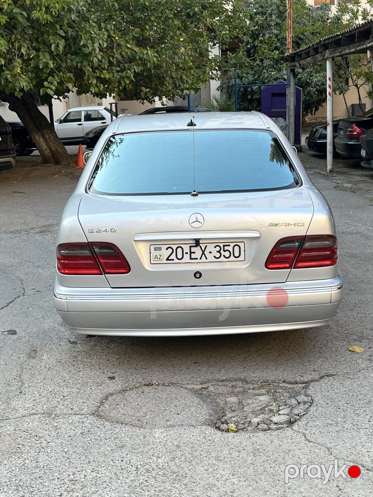 Mercedes E 240, 2.6 L, 1999 il, 184 000 km — Avtomobillər, Bakı (4)