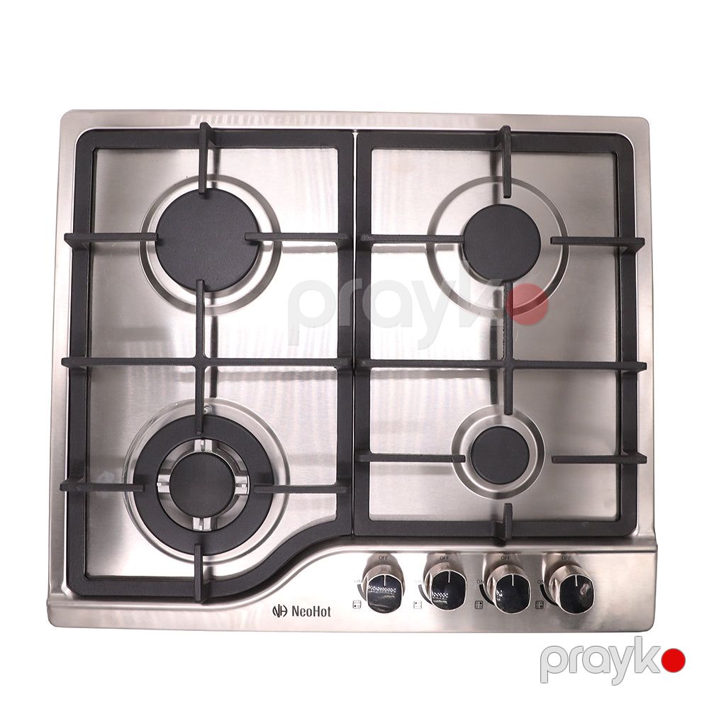 Neohot bişirmə paneli 60SM 4QAZ inox NH4 — Ev texnikası, Bakı (2)