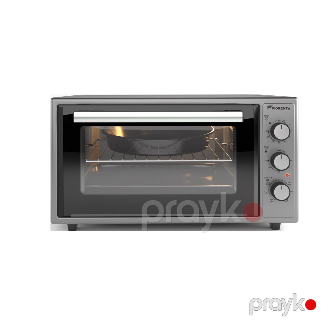 Soba fıorenta 48300 sılver 48L 1600W tək şüşə taymer gümüşü — Ev texnikası, Bakı (2)