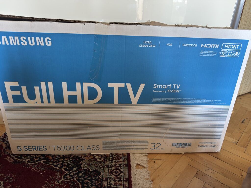 İşlənmiş Televizor Samsung LED ekran 32" Ünvandan götürmə — Televizorlar, Bakı (5)