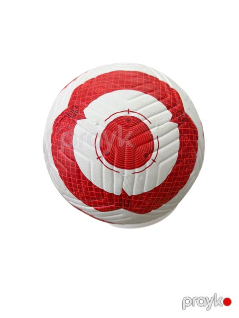 Futbol topu AZ-87, ağ/qırmızı, ölçü 5 — Bakı
