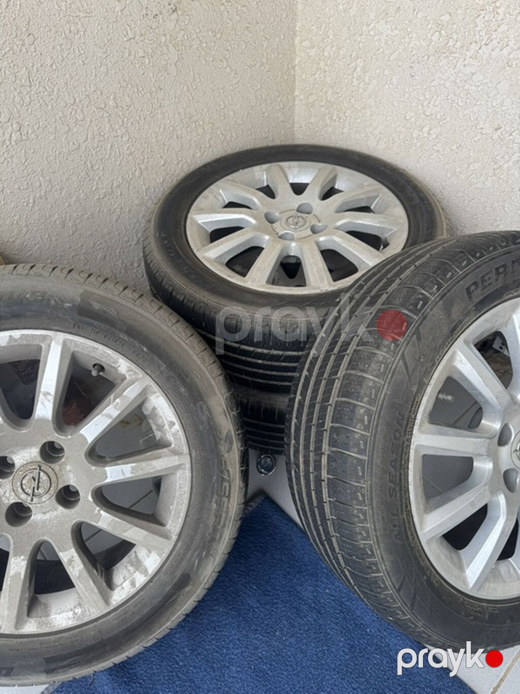 Opel orijinal yüngül lehimli disklər və təkər dəsti Ela vezyetdedir — Diskləri, Bakı (2)