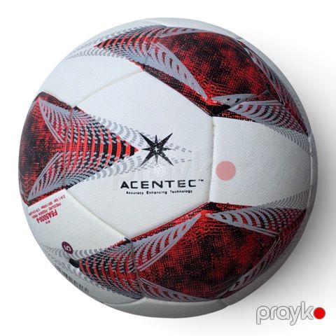Futbol topu, ağ/qırmızı, ölçü 5 — Bakı