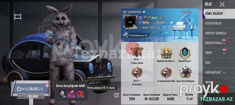 Pubg mobile buz diyarılı hesab — Oyunlar, konsollər və proqramlar, Bakı (2)