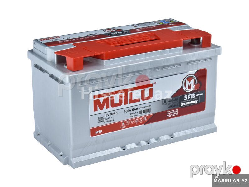 Akkumulyator Mutlu 90 Ah R — Akkumulyatorlar, Bakı (2)
