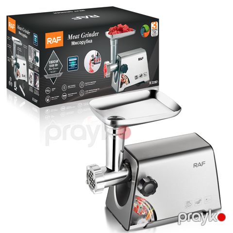 RAF R.3397 Yüksək Güclü Elektrik Ətçəkən + Qida Prosessoru (Əlavəli) — Bakı