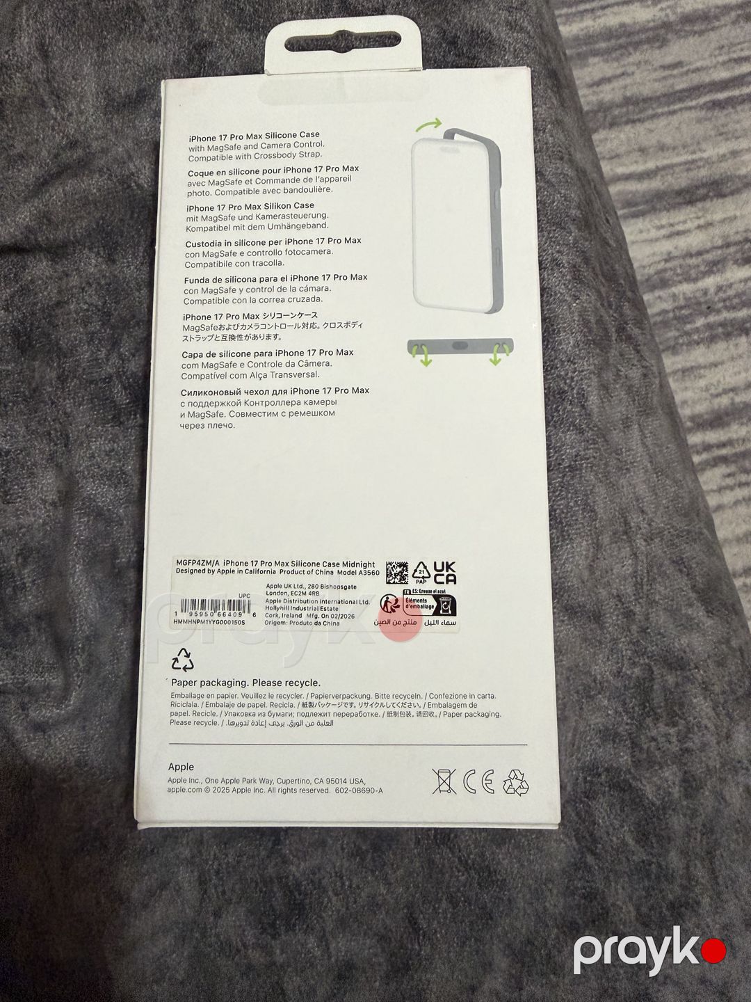17 pro max arginal göy keyis 1/2 defe istifade olundu qiyiymet razılaşılır — Apple iPhone, Bakı (2)