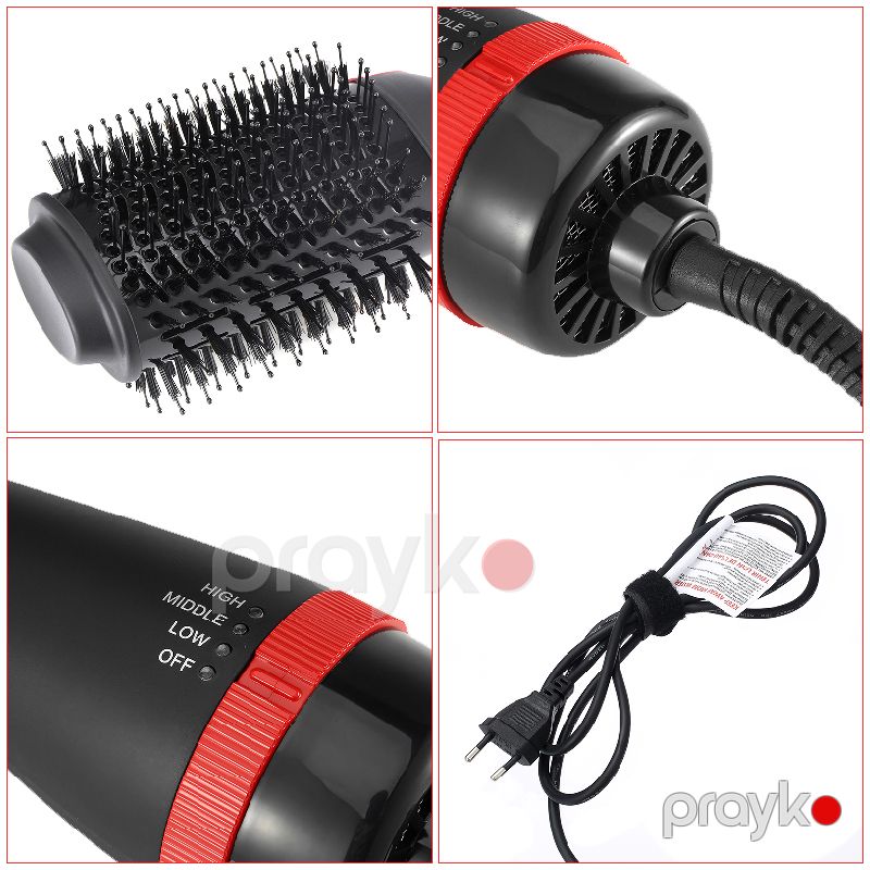 VGR Professional 2-də 1 Arada Saç Qurutma Feni 3 Temperatur Parametri Saç Düzləşdirici Daraq Fen V-416 — Fən, Bakı (5)