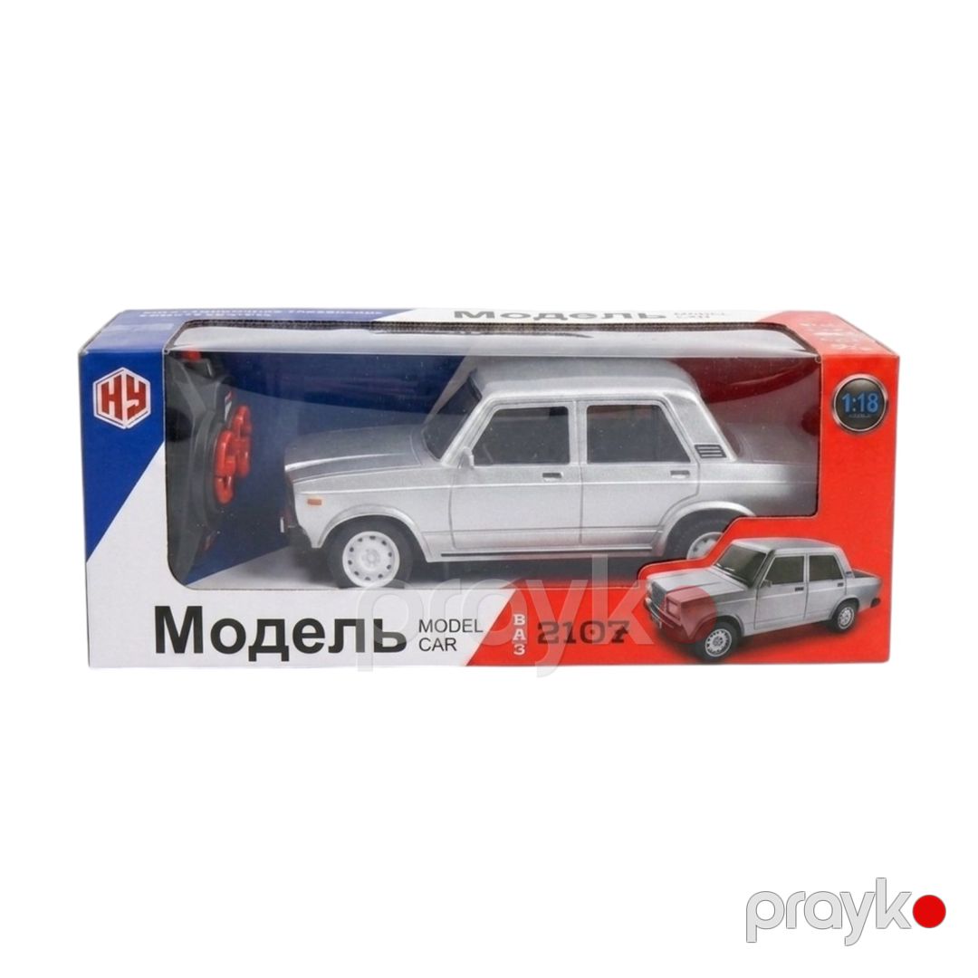 Radio ilə idarə olunan maşın VAZ2107, ABS plastik, ağ, 22 sm — Mallar, Bakı