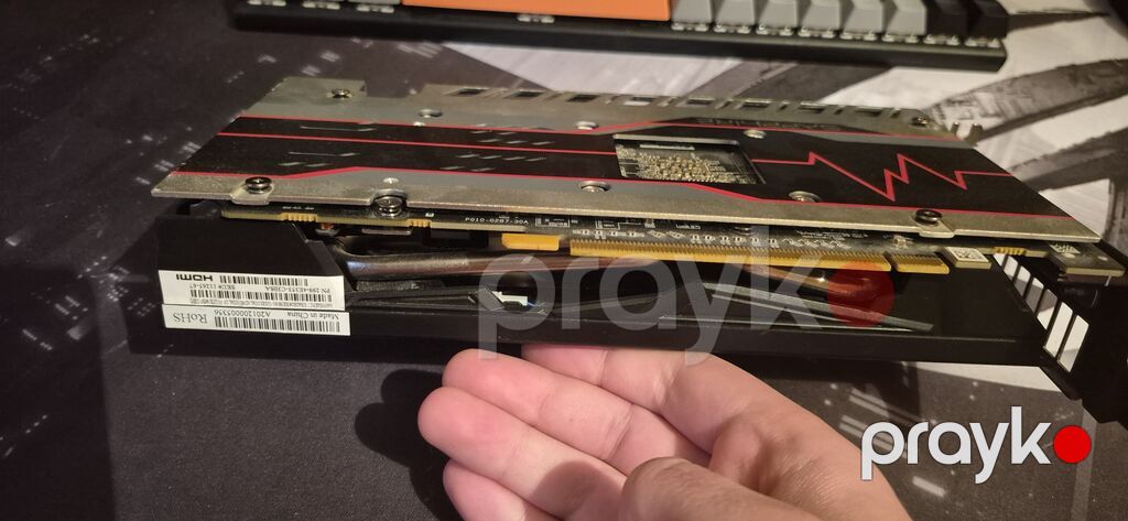 Videokart Sapphire Radeon RX 580, 8 GB, İşlənmiş — Qrafik kartlar, Bakı (4)