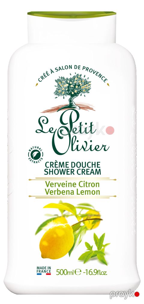 Duş kremi Le Petit Olivier Verbena Lemon, 500 ml — Bakı
