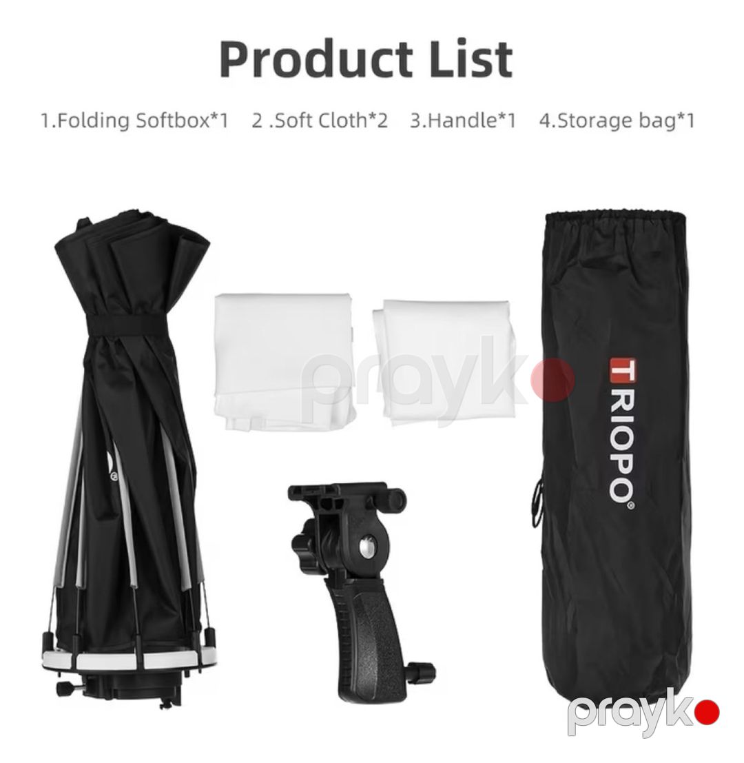 Trıopo 65 sm softboks — Foto və video texnikası, Bakı (4)