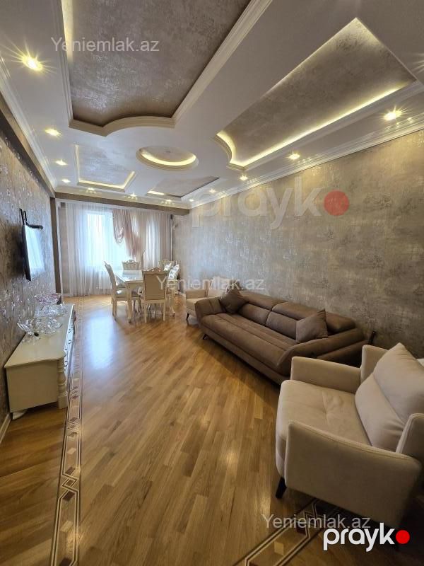 Satılır 3 otaqlı Bina evi menzil (Yeni tikili), 128 m², Xətai rayonu — Mənzil, Bakı (2)