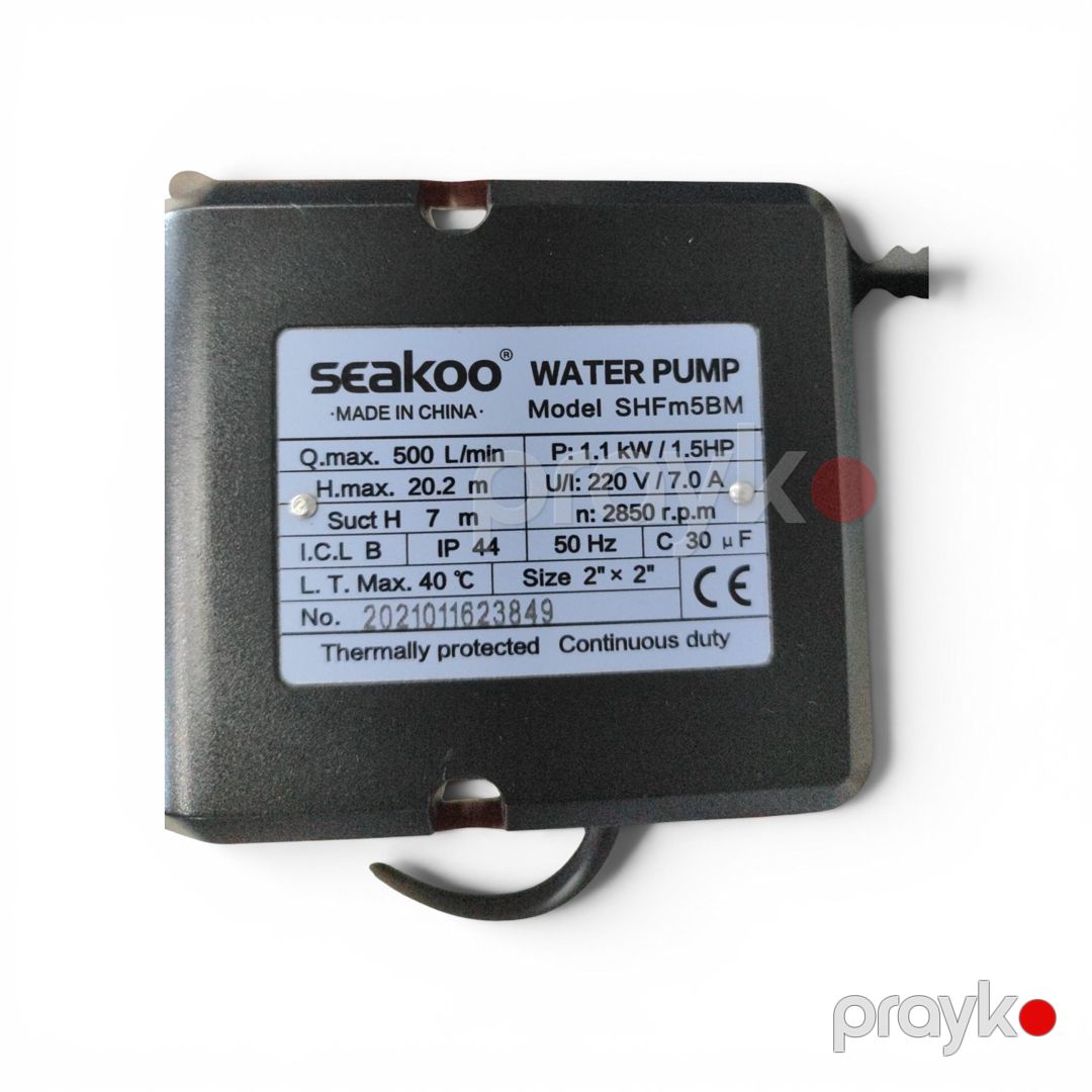 Səthi nasos Seakoo SHFM5BM, 1100 Vt, 20.2 m — Mallar, Bakı (3)