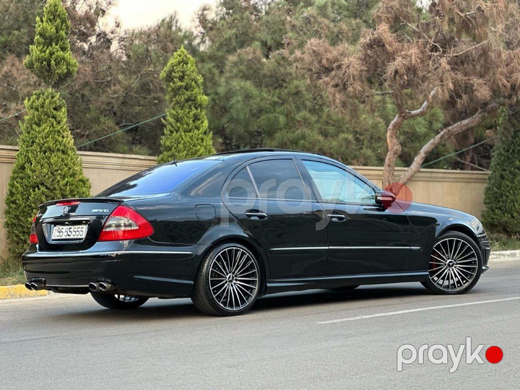 Mercedes E 240, 2.6 L, 2002 il, 295 777 km — Avtomobillər, Bakı (12)