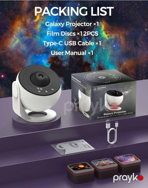Galaxy projector 12 disk 95 azn alınıb — Bakı