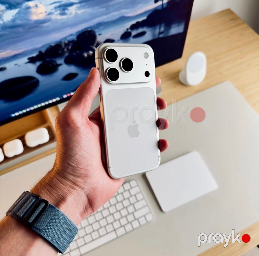 Apple iPhone 17 Pro Silver 256GB/12GB — Smartfonlar, Bakı (5)